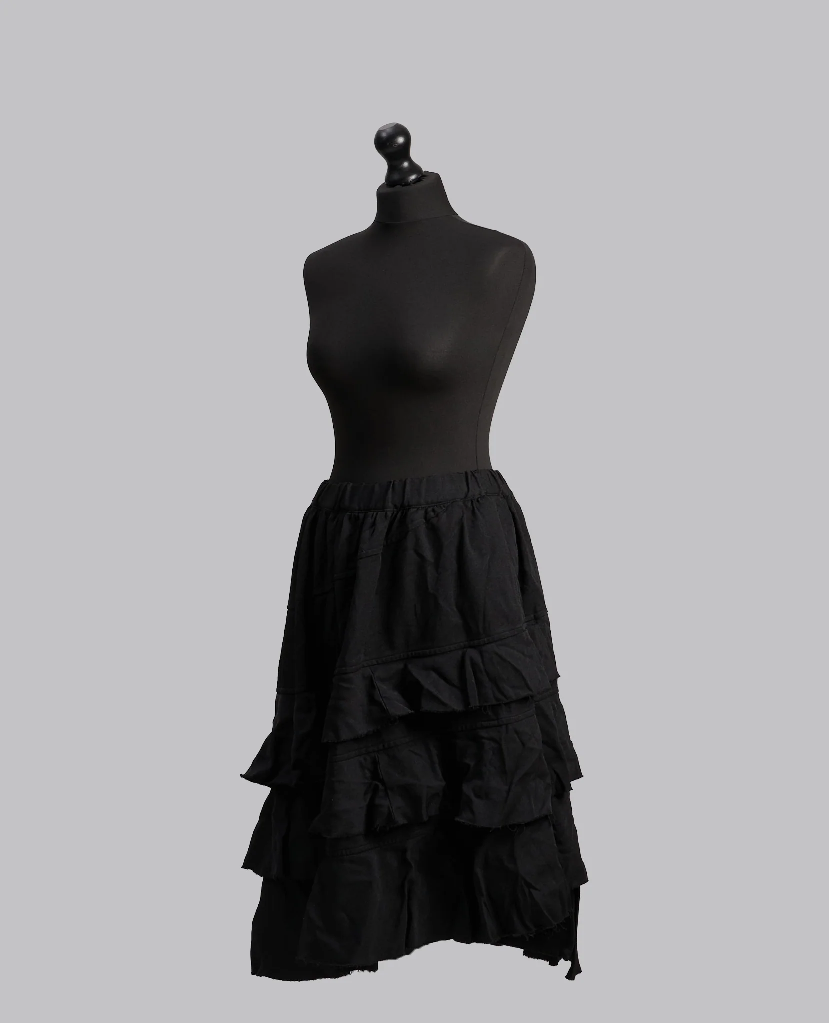 ASYMMETRIC FRILL SKIRT - Image 3