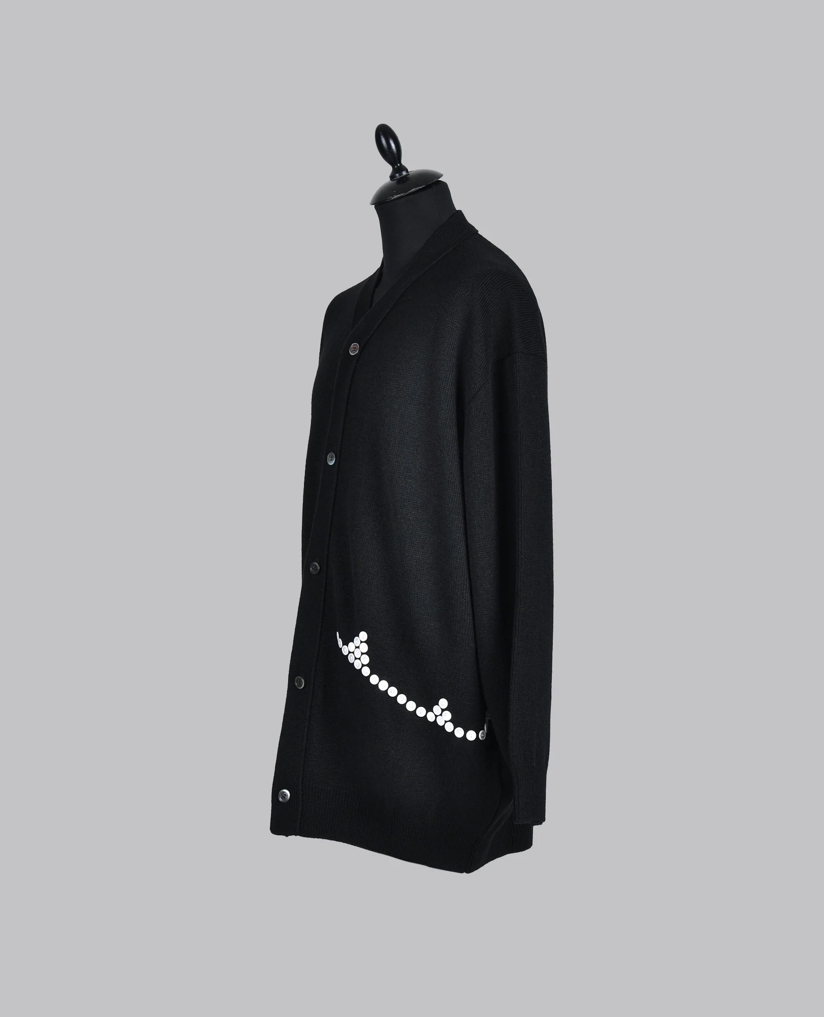 BUTTON DETAIL CARDIGAN - Image 3