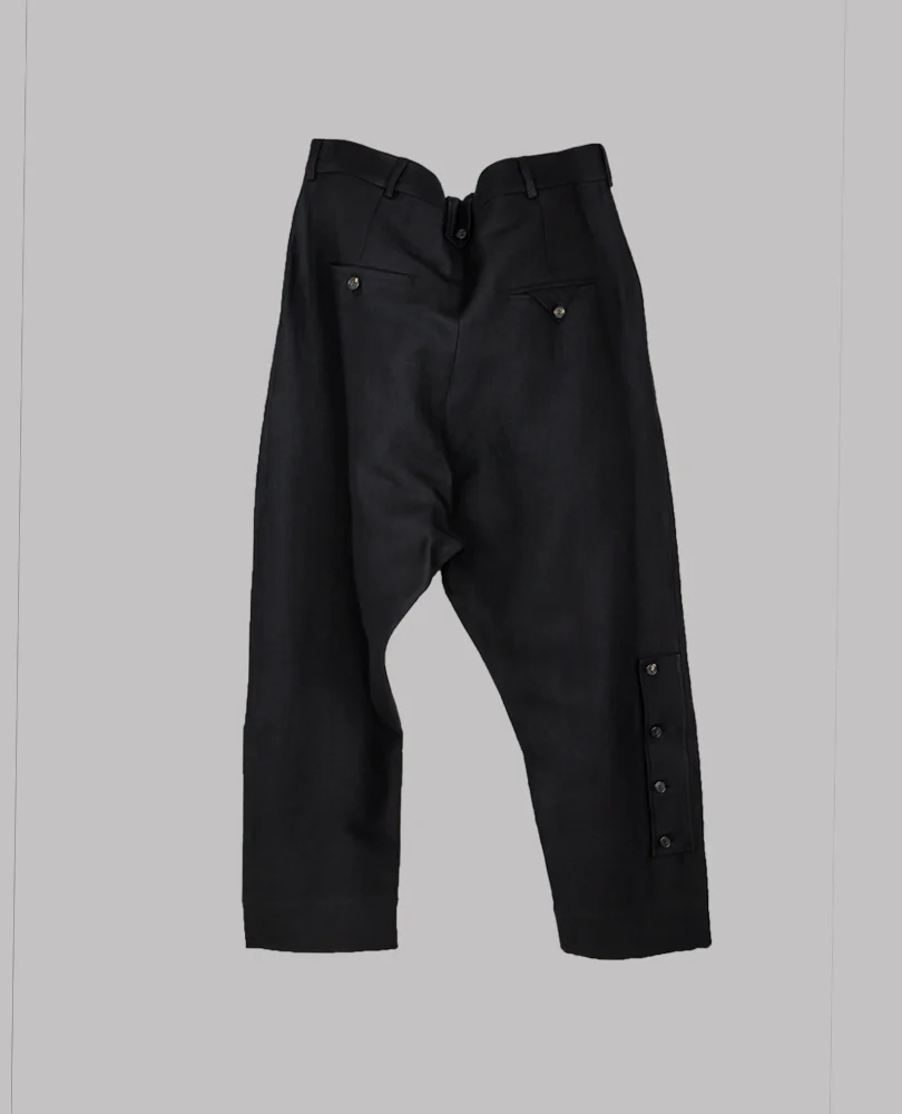 Buttons Detail Trousers - Image 3