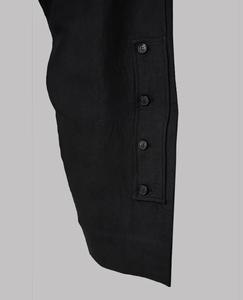 Buttons Detail Trousers - Image 7