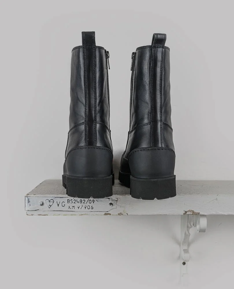 Chunky High-Top Combat Boots - Image 5
