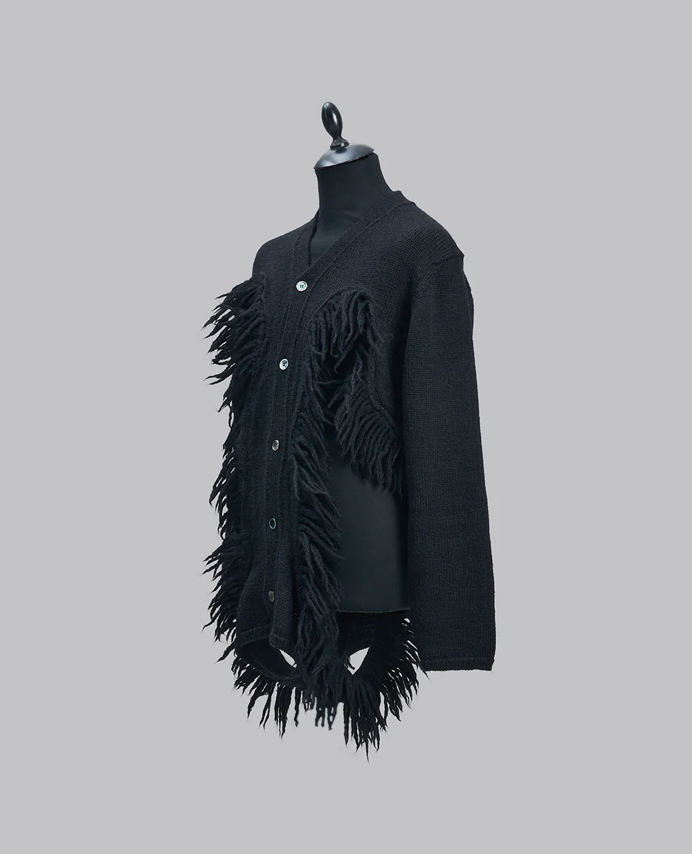 CUT-OUT KNITTED CARDIGAN - Image 3