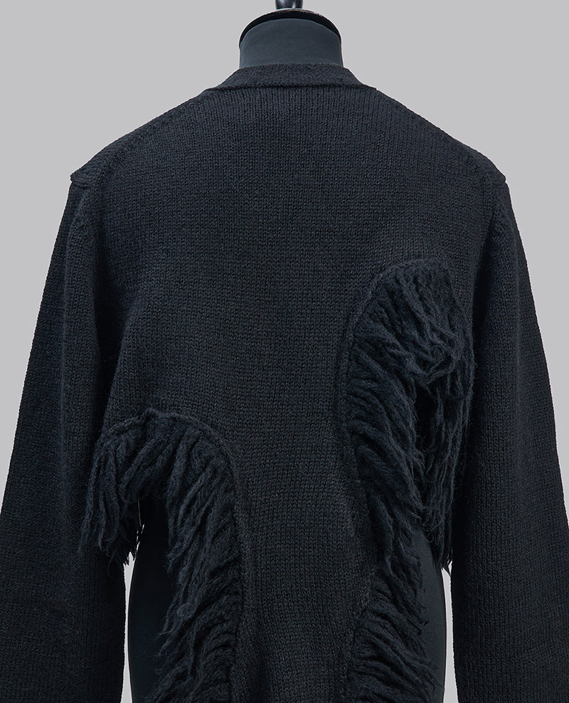 CUT-OUT KNITTED CARDIGAN - Image 5