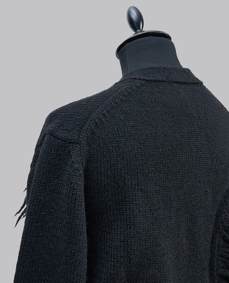 CUT-OUT KNITTED CARDIGAN - Image 7