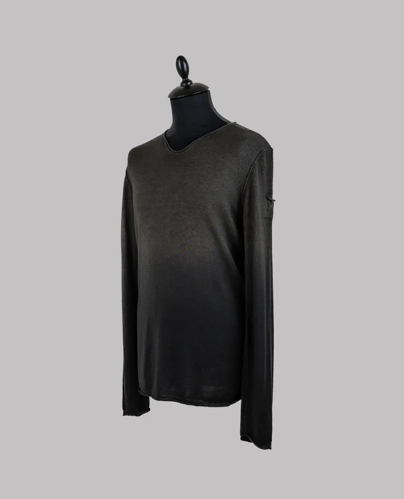 Fine Wool Jumper - Image 3