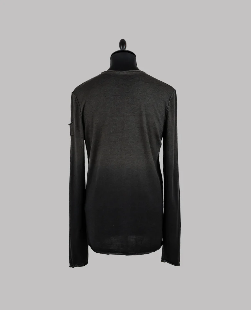 Fine Wool Jumper - Image 4