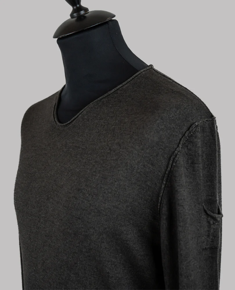 Fine Wool Jumper - Image 5