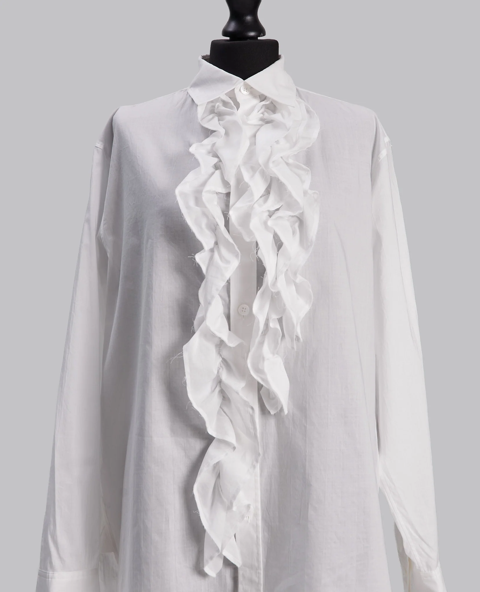 KO-UNTRIMMED FRILL BLOUSE - Image 7