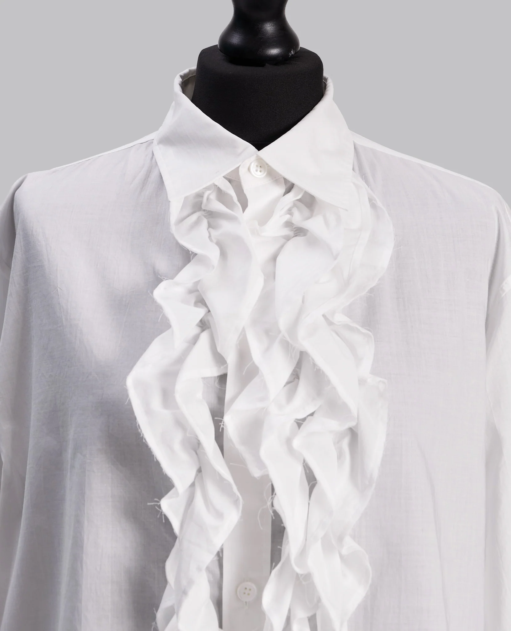 KO-UNTRIMMED FRILL BLOUSE - Image 8