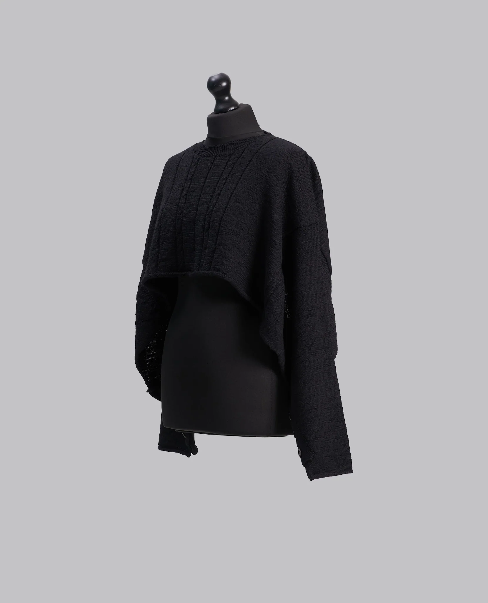 RN DESIGN KNIT SCARF PULLOVER - Image 3