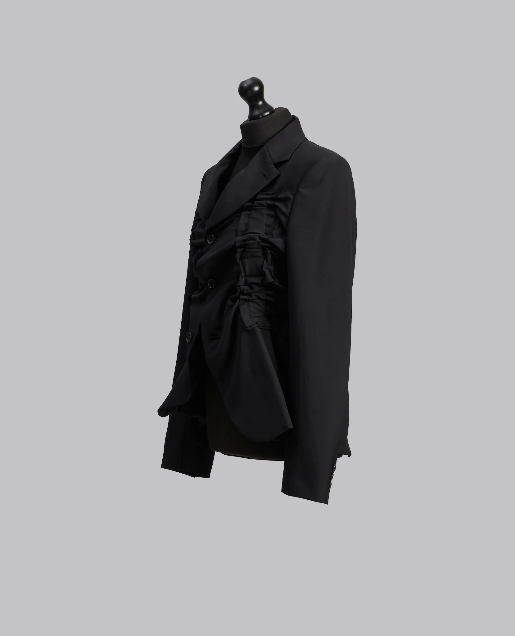 RUCHED WOOL BLAZER - Image 3