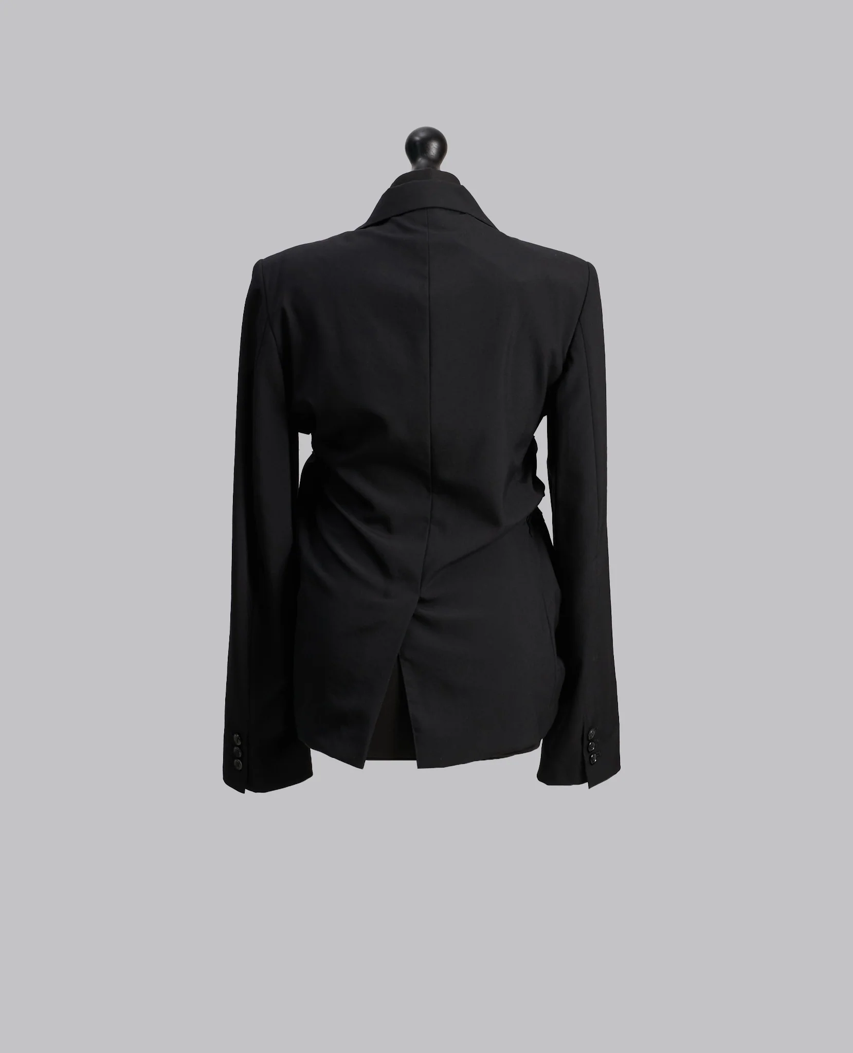 RUCHED WOOL BLAZER - Image 4