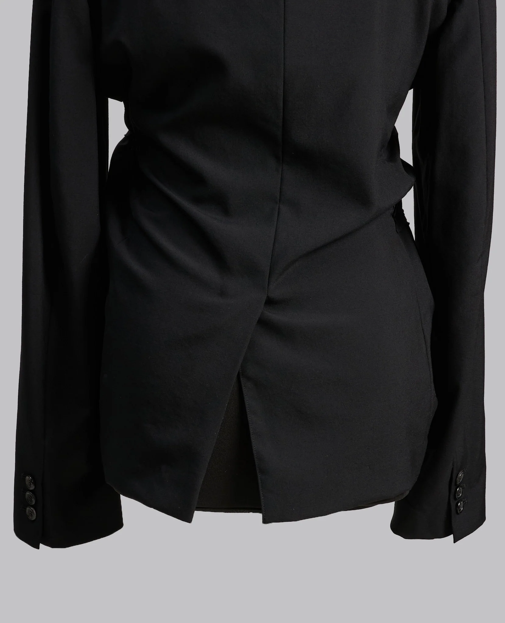 RUCHED WOOL BLAZER - Image 5