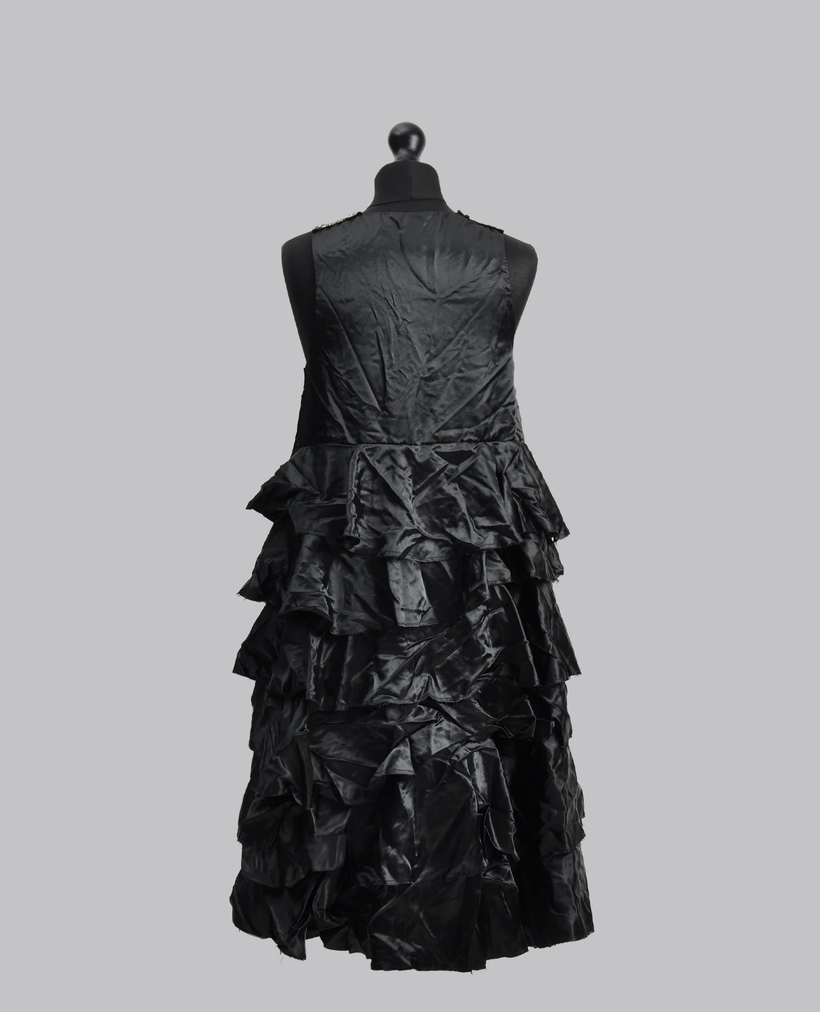 SILVER SEQUIN DRESS - Image 4