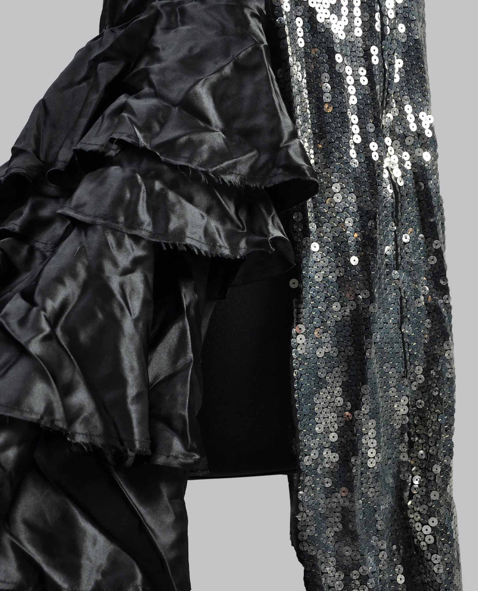 SILVER SEQUIN DRESS - Image 8