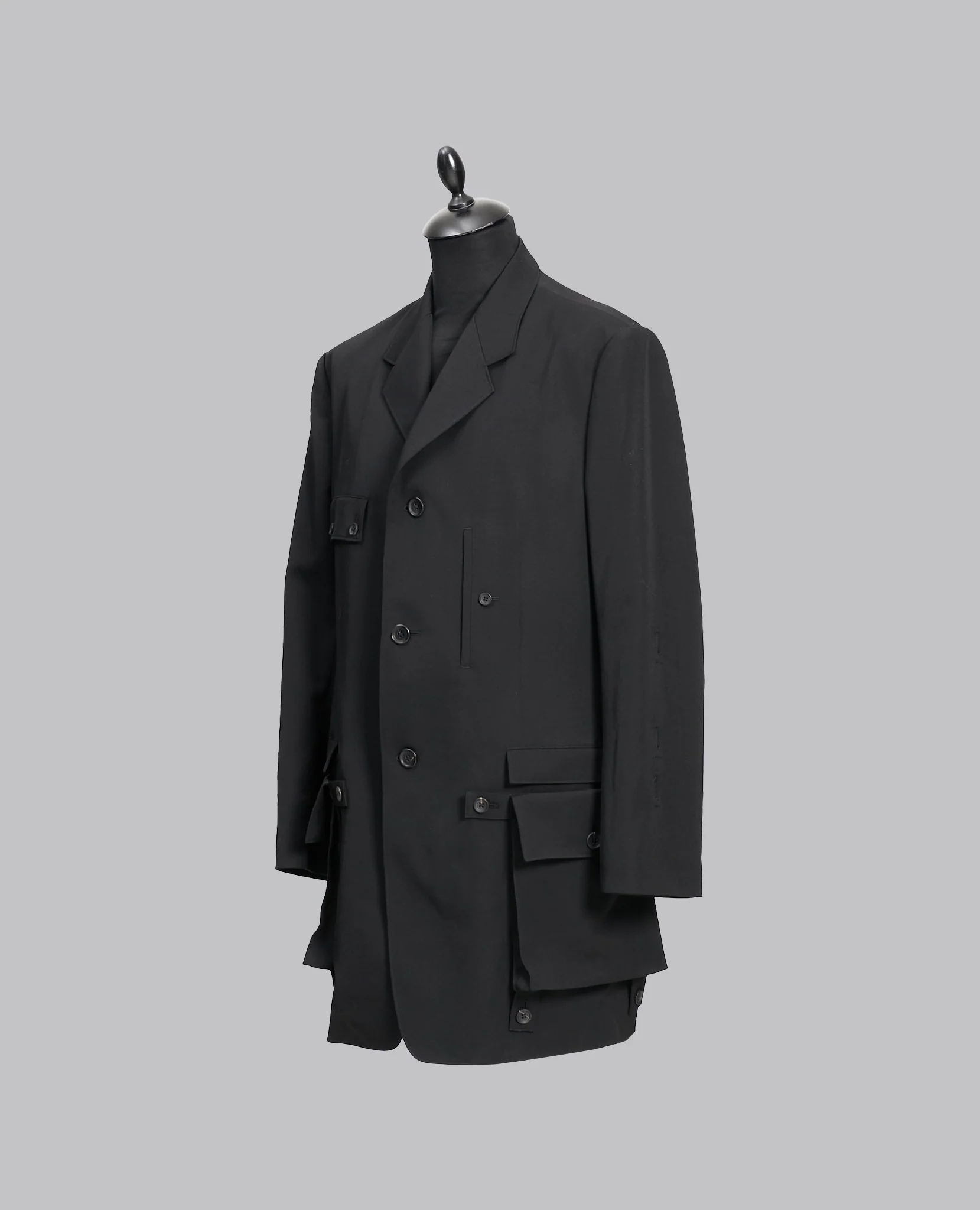 SLEEVE BUTTON DETACHABLE POCKET JACKET - Image 3