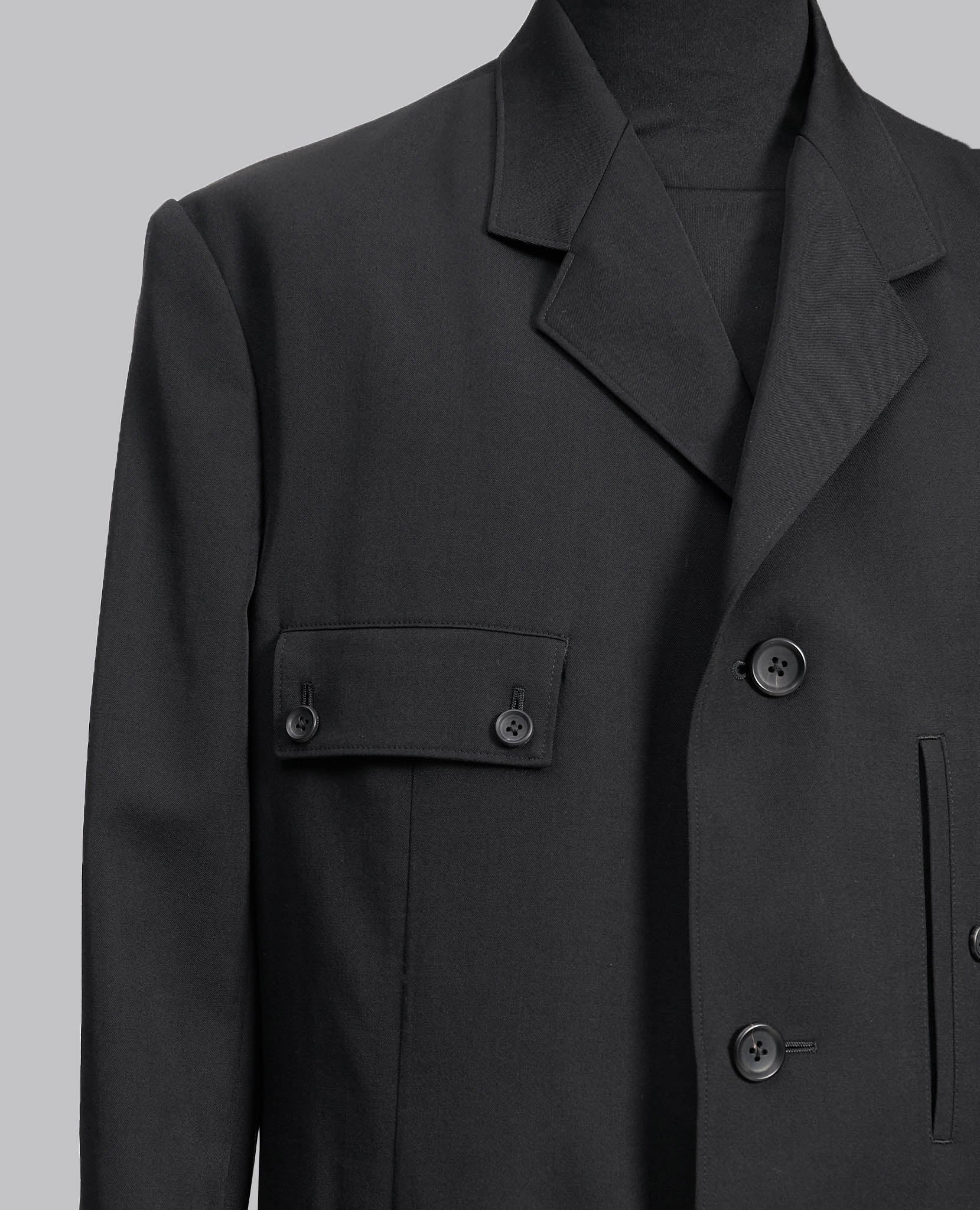 SLEEVE BUTTON DETACHABLE POCKET JACKET - Image 7