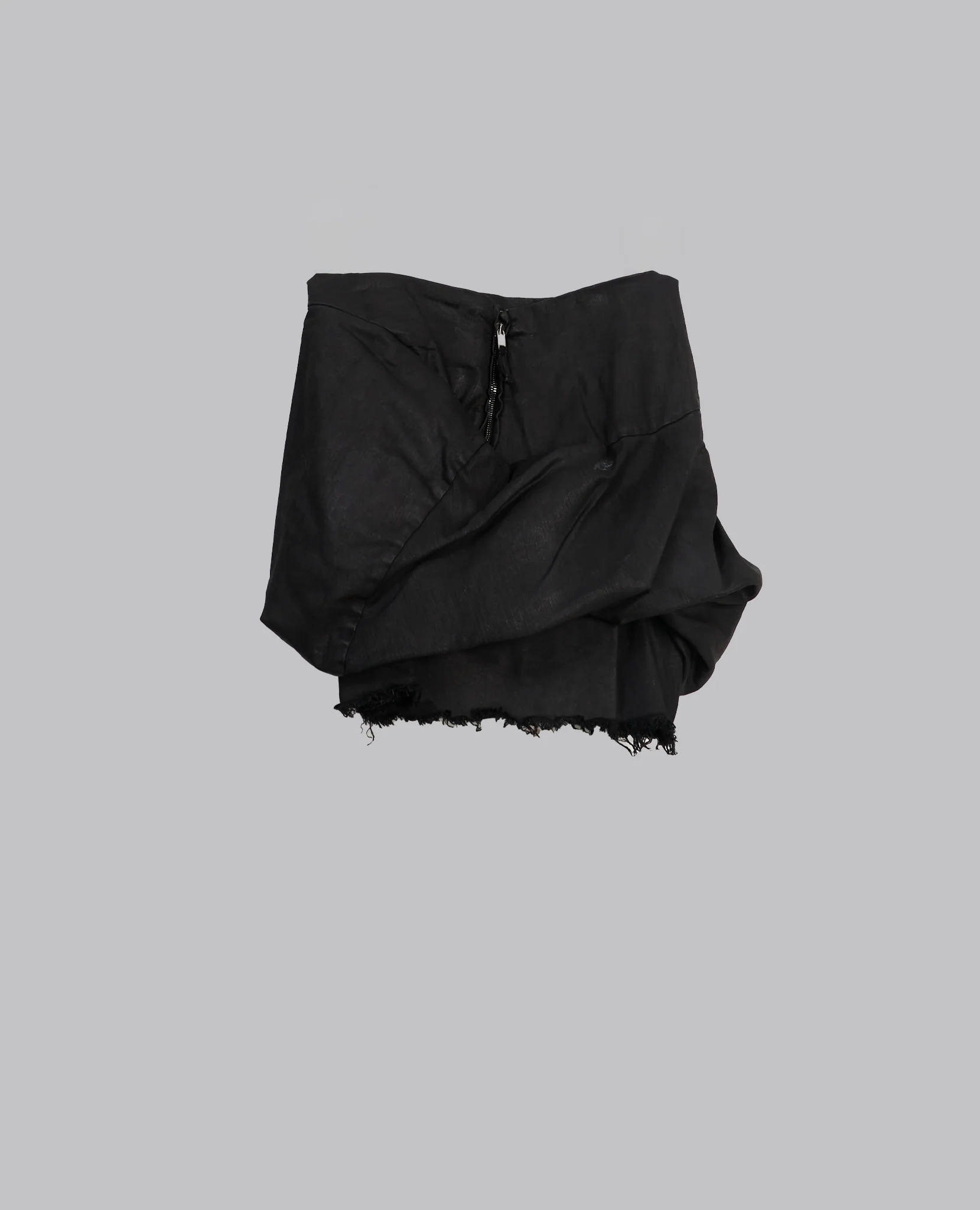TEMPLE DRKSHDW DRAPED MINI SKIRT - Image 3