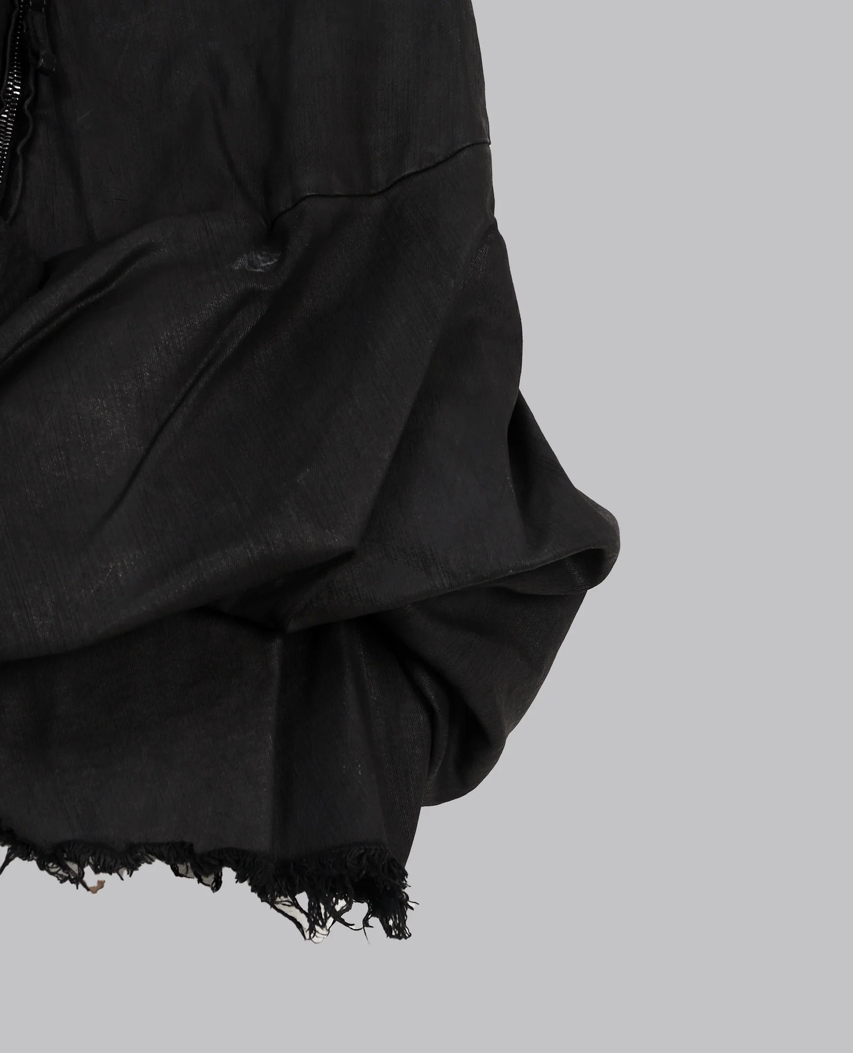 TEMPLE DRKSHDW DRAPED MINI SKIRT - Image 5