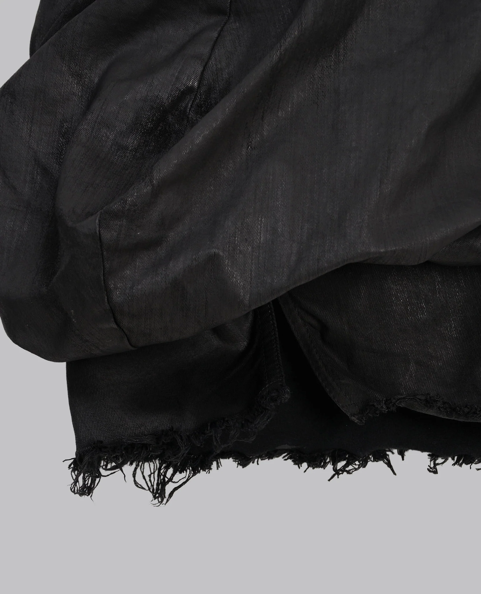 TEMPLE DRKSHDW DRAPED MINI SKIRT - Image 6