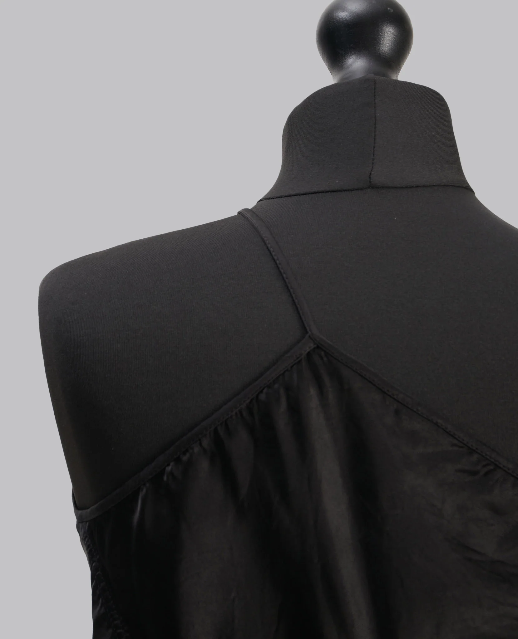 TEMPLE ONE SHOULDER SLIP MINI DRESS - Image 5