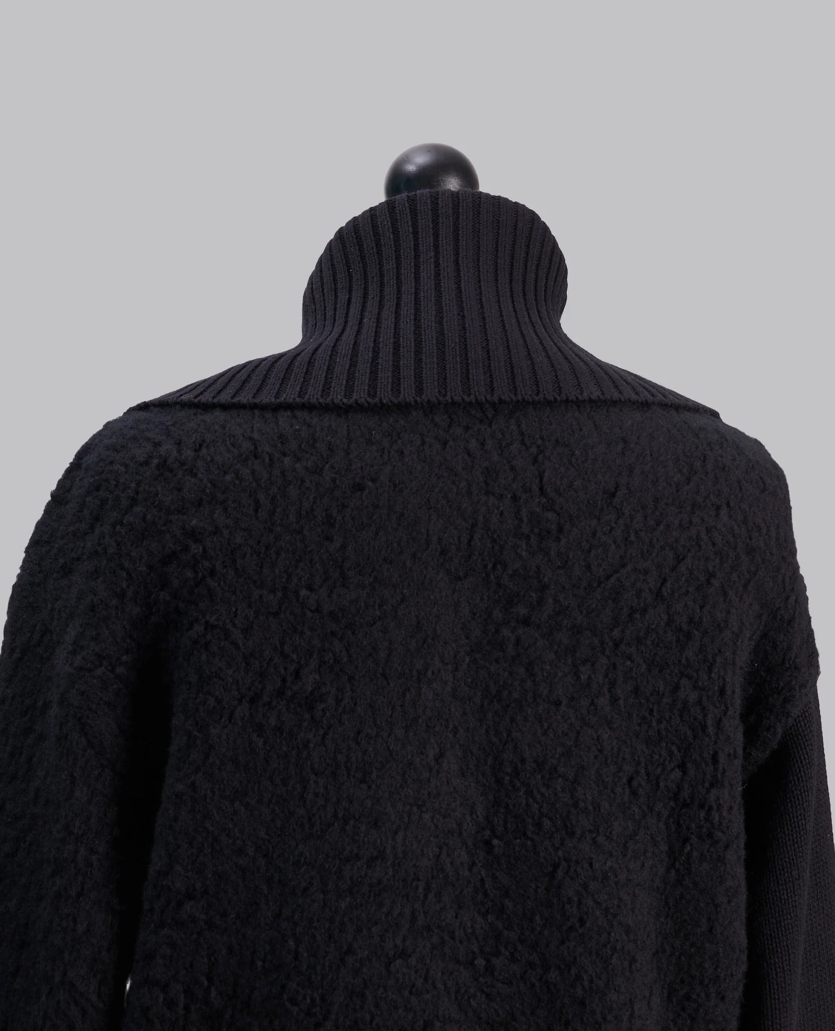 TOGGLE BUTTON ASYMMETRY CARDIGAN - Image 3