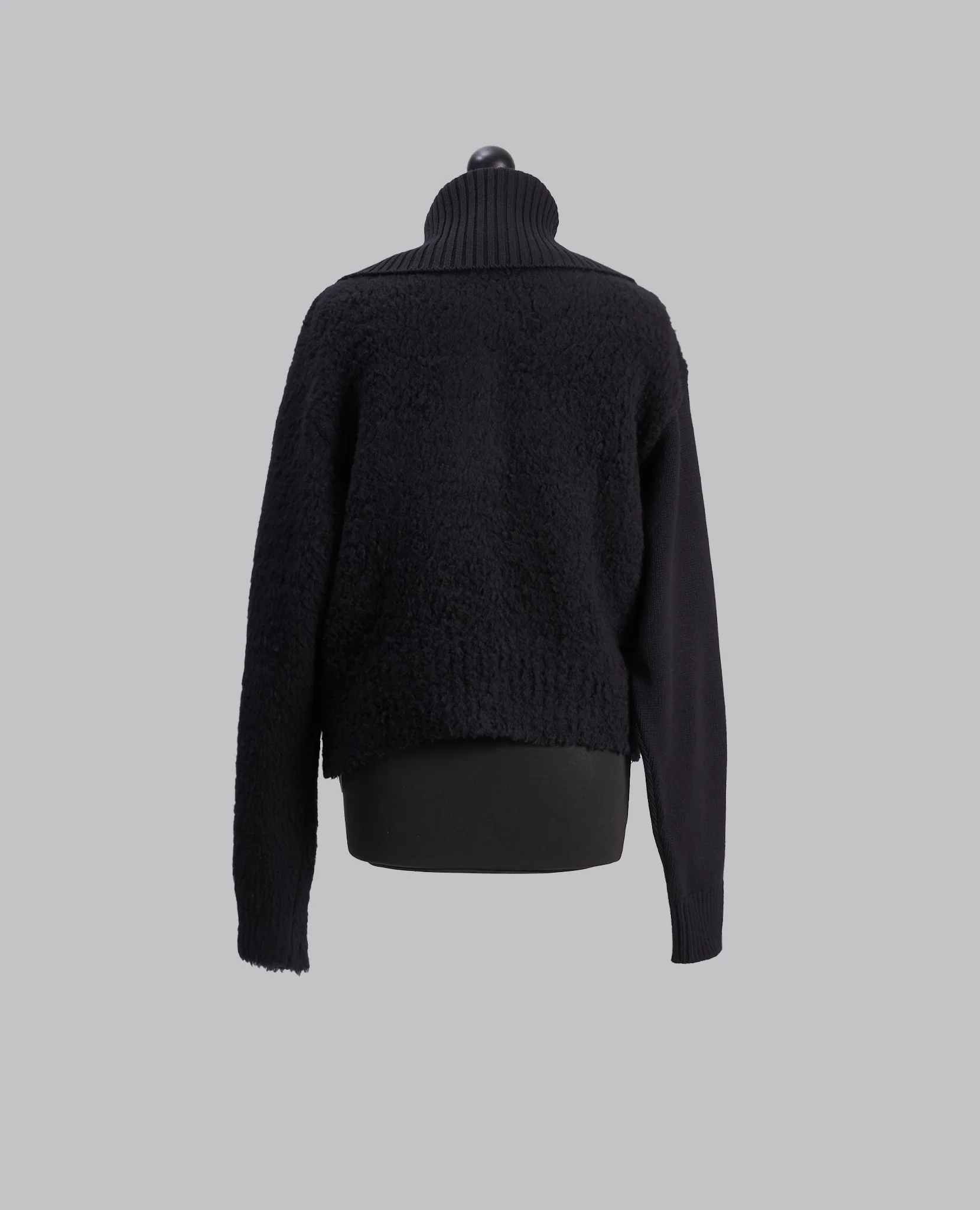 TOGGLE BUTTON ASYMMETRY CARDIGAN - Image 5